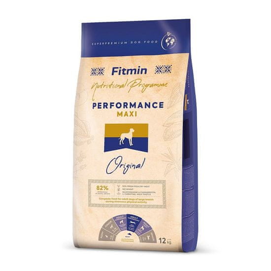 Fitmin FITMIN Dog Maxi Performance - suha hrana za pse - 12 kg