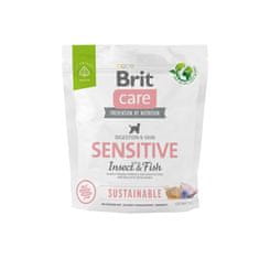 Brit BRIT Care Dog Sustainable Sensitive Insect &amp; Fish - suha hrana za pse - 1 kg