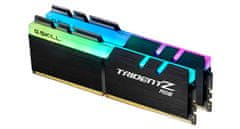 G.Skill G.Skill Trident Z RGB 16 GB (2 x 8 GB) DDR4 3600 MHz, Dual-channel, SASS 18, XMP 2.0, RGB osvetlitev, zlat kontakt