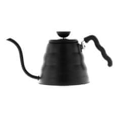 Hario Kettle HARIO 1.2L, črna, nerjaveče jeklo, ročno odpiranje, primeren za vse vrste kuhalnih plošč