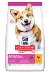 Hill's HILL'S Science Plan Adult small&amp;mini Chicken - suha hrana za pse - 1,5kg