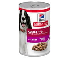 Hill's HILL'S Science Plan Canine Adult Beef - Mokra hrana za pse - 370 g