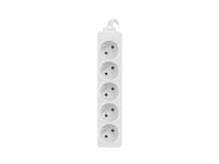 Lanberg LANBERG POWER STRIP 1.5M WHITE, 5X 230V PL