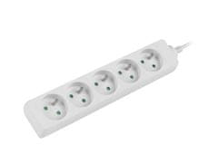 Lanberg LANBERG POWER STRIP 1.5M WHITE, 5X 230V PL