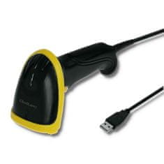 Qoltec Qoltec 50860 Žični laserski skener črtne kode 1D | USB