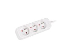 Lanberg LANBERG POWER STRIP 1.5M BLACK, 3X 230V PL