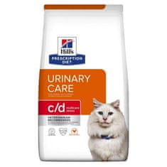 Hill's HILL'S PRESCRIPTION DIET Feline c/d Urinary Care Multicare Stress Suha hrana za mačke Chicken 3 kg