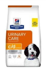 Hill's HILL'S PRESCRIPTION DIET Canine Urinary Care c/d Multicare Suha hrana za pse Chicken 1,5 kg