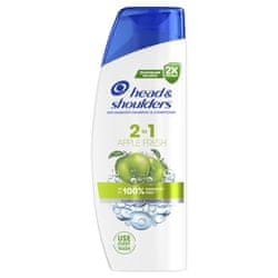  Head & Shoulders Apple Fresh 2v1 šampon za lase, 330 ml