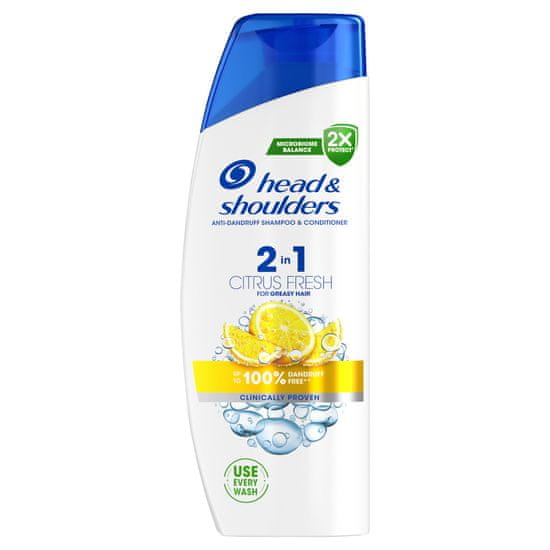 Head & Shoulders Citrus 2v1 šampon za lase, 330 ml