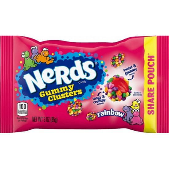 Nerds Gummy Clusters Rainbow 85g