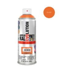 PINTYPLUS Barva v razpršilu Pintyplus Evolution F143 400 ml Fluorescentna oranžna