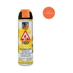 PINTYPLUS Barva v razpršilu Pintyplus Tech T143 360º Orange 500 ml