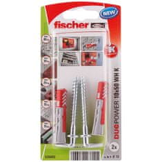 FISCHER Kotni žeblji Fischer DuoPower 535002 Žeblji 2 enoti Ø 10 x 50 mm