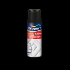 BigBuy Sintetična emajlna barva Bruguer 5197989 Spray Multi-use Black 400 ml