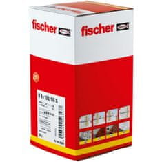FISCHER Stenski čepi in vijaki Fischer N-S 50357 M8 x 100 mm s poglobljenim dnom (50 enot)