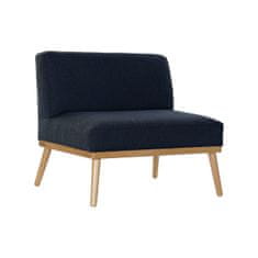 DKD Home Decor Fotelj DKD Home Decor Blue Navy Blue Pinewood 80 x 66 x 72 cm