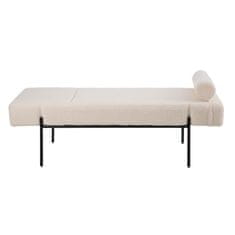 BigBuy Kavč Chaise Longue 140 x 59 x 42 cm Kovina Les