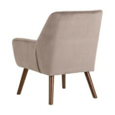 BigBuy Fotelj 67 x 67 x 81,5 cm Sintetična tkanina Les Taupe