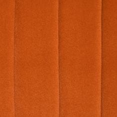 BigBuy Fotelj 63 x 50 x 83 cm Sintetična tkanina Les Oranžna