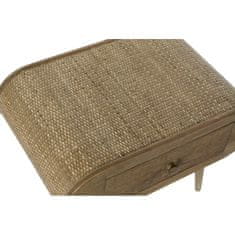 DKD Home Decor Nočna omarica DKD Home Decor Rattan MDF Wood (62 x 43 x 42 cm)