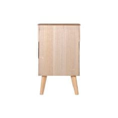 DKD Home Decor Nočna omarica DKD Home Decor Golden Light brown MDF Wood 43 x 40 x 70 cm