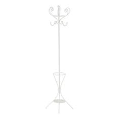 DKD Home Decor Stojalo za plašče DKD Home Decor White Metal (50 x 50 x 176 cm)