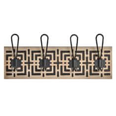 DKD Home Decor Stenski obešalnik DKD Home Decor Kovina MDF Arab (40 x 8 x 16 cm)