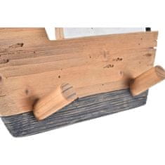 DKD Home Decor Stenski obešalnik DKD Home Decor Wood Sailor (40 x 8 x 19 cm)