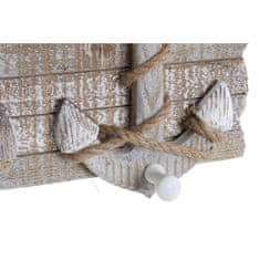 DKD Home Decor Stenski obešalnik DKD Home Decor Wood Rope Sailor (31 x 7 x 17 cm)