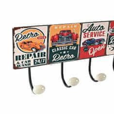 DKD Home Decor Stenski obešalnik DKD Home Decor Car Metal Vintage (40 x 7 x 18 cm) (2 enoti)