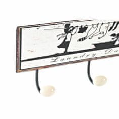 DKD Home Decor Stenski obešalnik DKD Home Decor Metal Vintage (37 x 6 x 14,5 cm) (2 enoti)