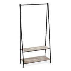 Confortime Stojalo za klobuke Confortime Black Wood Metal 80 x 40 x 160 cm