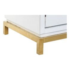 DKD Home Decor Bivak DKD Home Decor Kamakura White Golden Metal Topol 150 x 50 x 80 cm (150 x 50 x 80 cm)