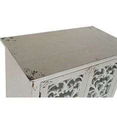 Miramarket Kredenca DKD Home Decor Kristal Jelka Bela 71 x 40 x 111 cm