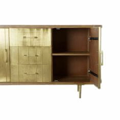 DKD Home Decor Bivak DKD Home Decor Golden Natural Brass Mango les 150 x 43 x 77 cm