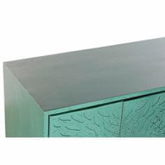 DKD Home Decor Bivak DKD Home Decor Turquoise Wood Metal 200 x 55 x 85 cm