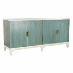 DKD Home Decor Bivak DKD Home Decor Turquoise Beige Metal Wood (180 x 50 x 85 cm)