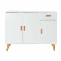 DKD Home Decor Bivak DKD Home Decor Bela 90 x 33 x 74 cm Les Rjava MDF Les