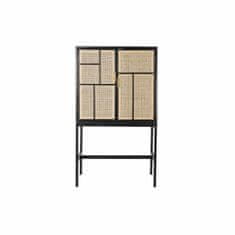 DKD Home Decor Bivak DKD Home Decor Črna Paolownia les 80 x 40 x 145 cm Naravni MDF les