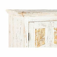 Miramarket Kredenca DKD Home Decor Bela Zlat Jelka Les MDF 93,5 x 36,5 x 110 cm