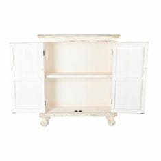 DKD Home Decor Bivak DKD Home Decor Bela zlata jelka MDF les 93,5 x 36,5 x 110 cm