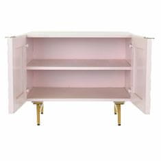 DKD Home Decor Bivak DKD Home Decor Pink 63 x 43 x 52 cm Zlata kovina Mango les