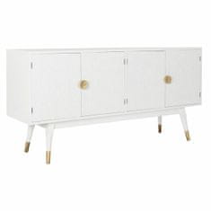 DKD Home Decor Bivak DKD Home Decor Bela zlata jelka MDF les 160 x 42 x 80 cm