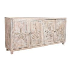 Miramarket Kredenca DKD Home Decor Naraven Bela Mangov les (193 x 40,6 x 91,4 cm)