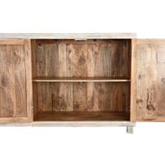 Miramarket Kredenca DKD Home Decor Naraven Bela Mangov les (193 x 40,6 x 91,4 cm)