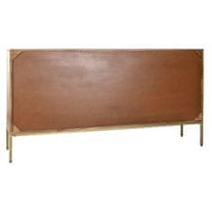 Miramarket Kredenca DKD Home Decor Zlat Temno rjava Kovina Mangov les 170 x 40 x 90 cm