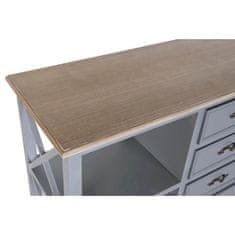 Miramarket Kredenca DKD Home Decor 132 x 40 x 84.5 cm 132 x 40 x 84,5 cm Naraven Siva Les pavlovnije Les MDF