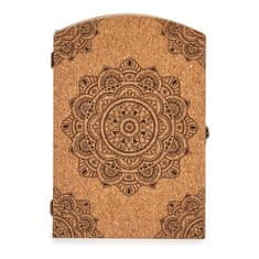 Miramarket Omara za ključe Mandala Rjava MDF Pluta (20 x 7,5 x 29 cm)