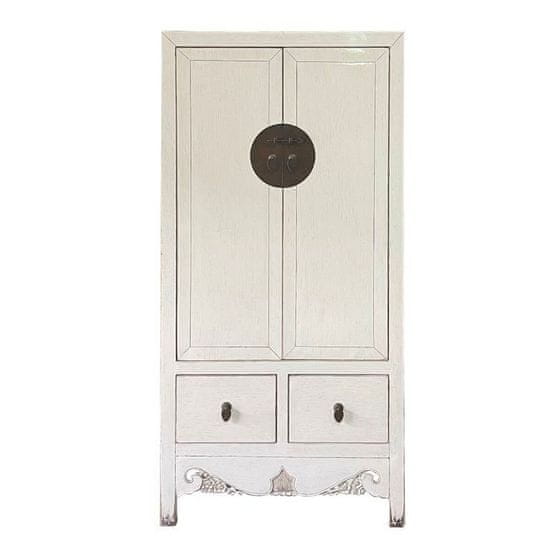 DKD Home Decor Omarica DKD Home Decor Metal White Elm (88 x 52 x 180 cm)